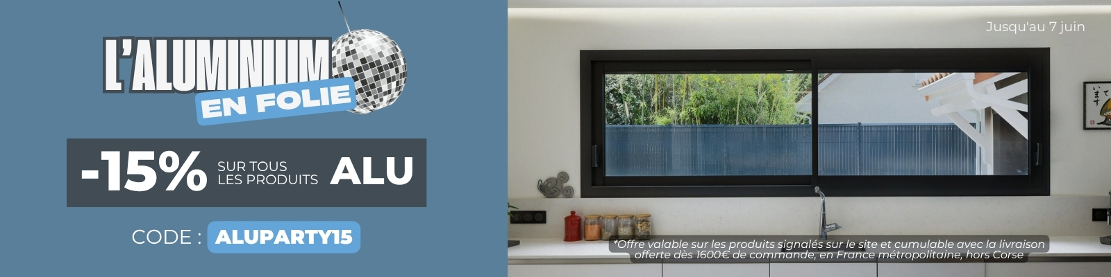 15% sur tout l'ALU du site ! - Version Desktop