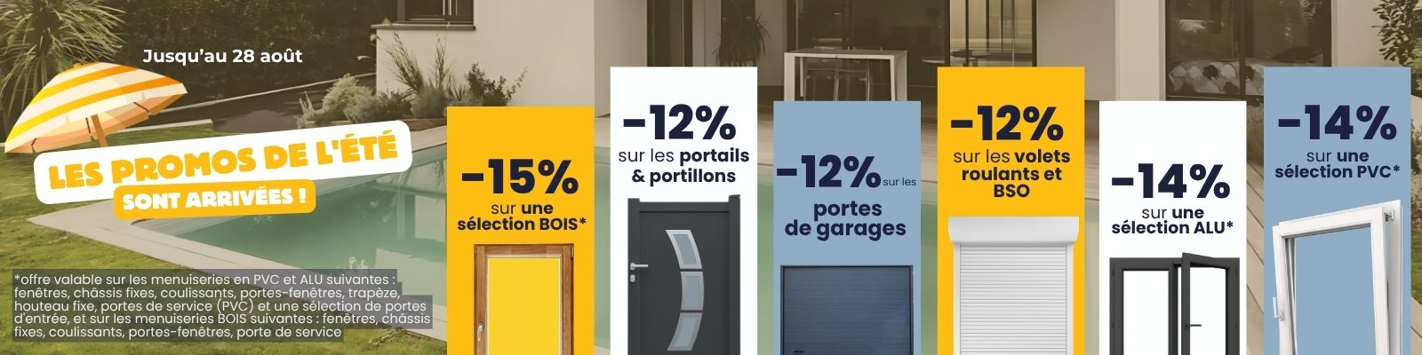 ÉTÉ : jusqu'à 15% de remise sur une sélection de produits jusqu'au 28/08 ! - Version Desktop