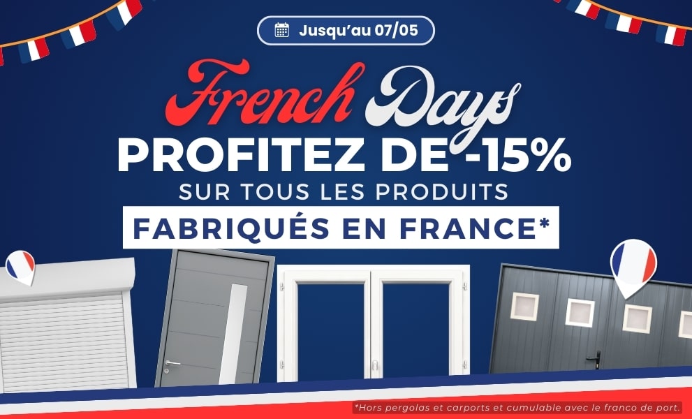 French Days : 15% jusqu'au 07/05/24 - Version mobile