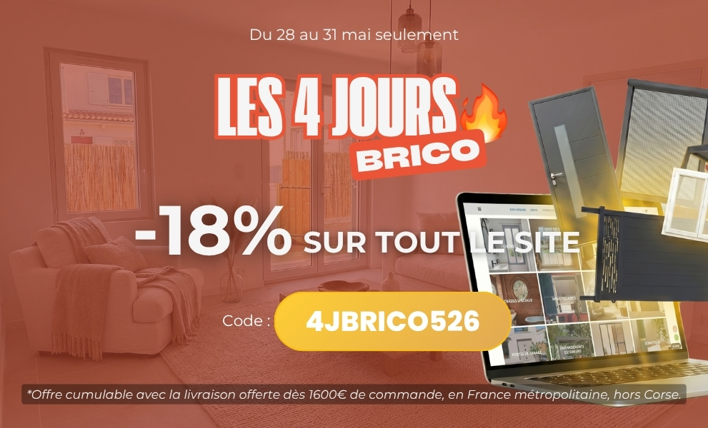 18% seulement pendant 4 jours sur tout le site ! - Version mobile