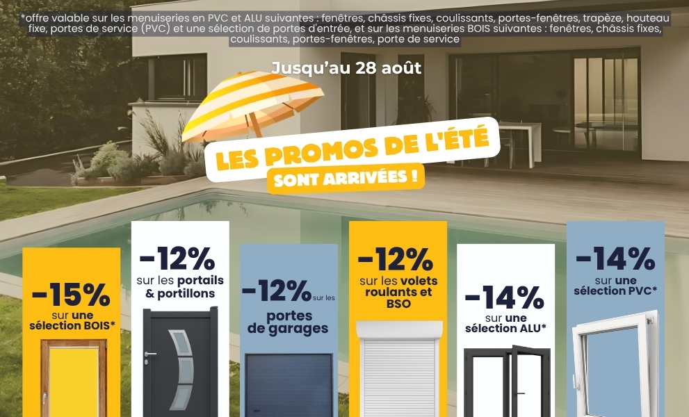 ÉTÉ : jusqu'à 15% de remise sur une sélection de produits jusqu'au 28/08 ! - Version mobile